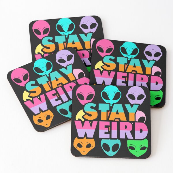 Item preview, Stay Weird Alien designed and sold by kharinaceles.