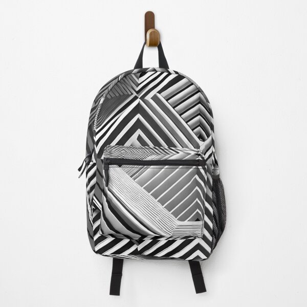 Item preview, Geometric Optical Illusion in B&W designed and sold by JoanNinjaHen.