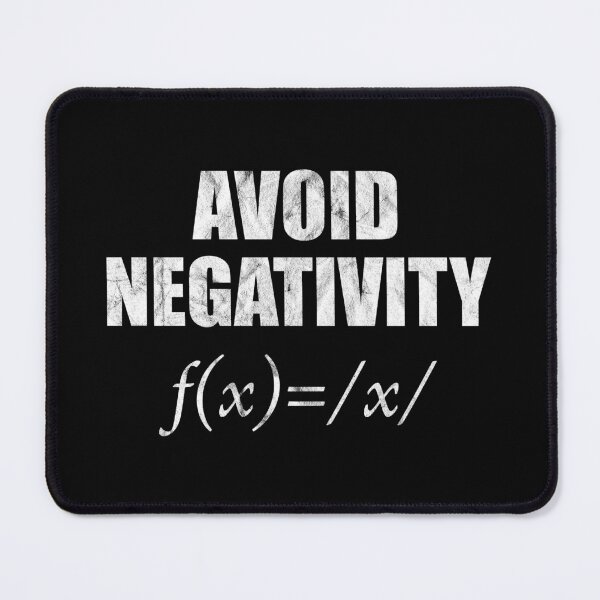 Item preview, Avoid Negativity Formula (Black Worn Look) designed and sold by siggyspatsky.