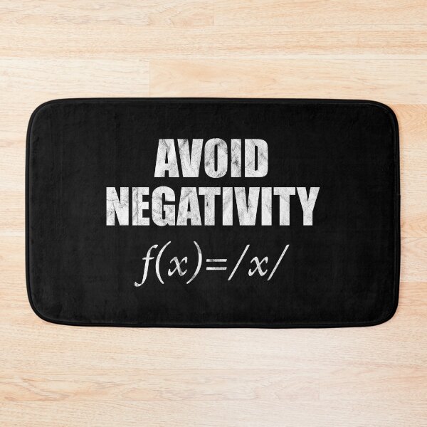 Item preview, Avoid Negativity Formula (Black Worn Look) designed and sold by siggyspatsky.