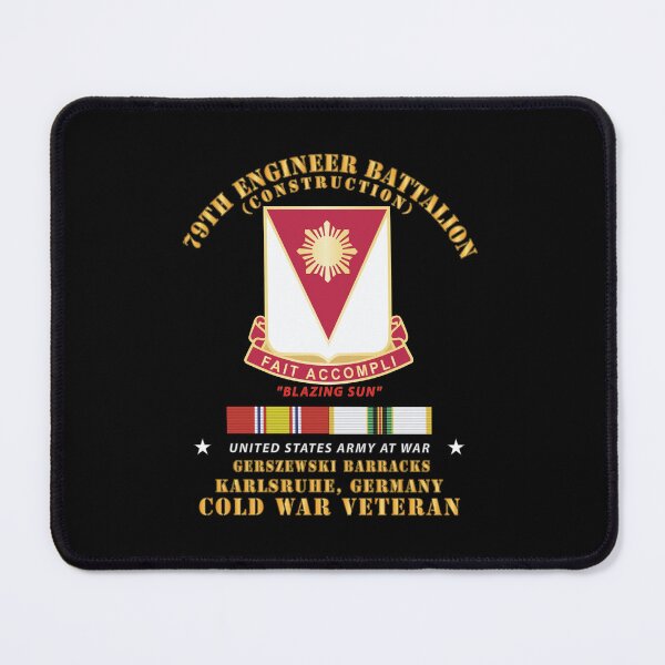 Item preview, Army - 79th Engineer Bn - Blazing Sun - Gerzewski Barracks - Karlsruhe, GE w COLD SVC X 300 designed and sold by Military Insignia Products.