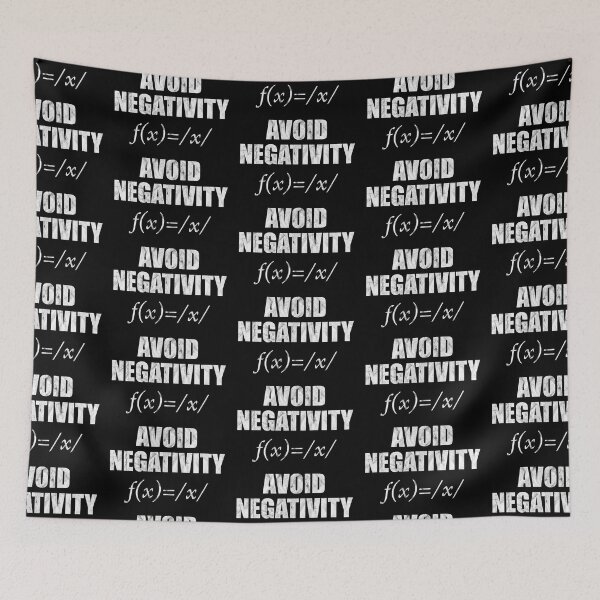 Item preview, Avoid Negativity Formula (Black Worn Look) designed and sold by siggyspatsky.