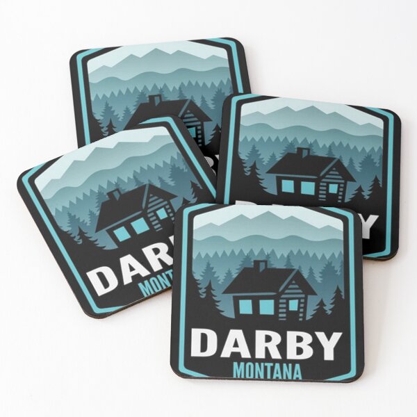 Item preview, Darby Montana Mountain Town designed and sold by allicaMullen.