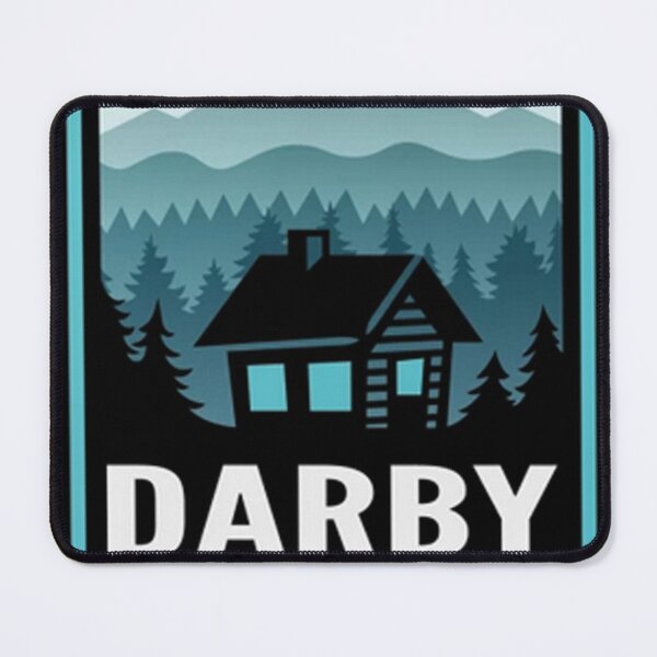 Item preview, Darby Montana Mountain Town designed and sold by allicaMullen.