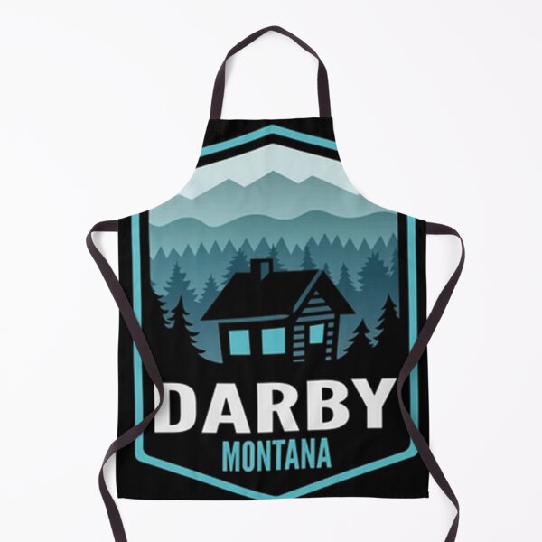Item preview, Darby Montana Mountain Town designed and sold by allicaMullen.