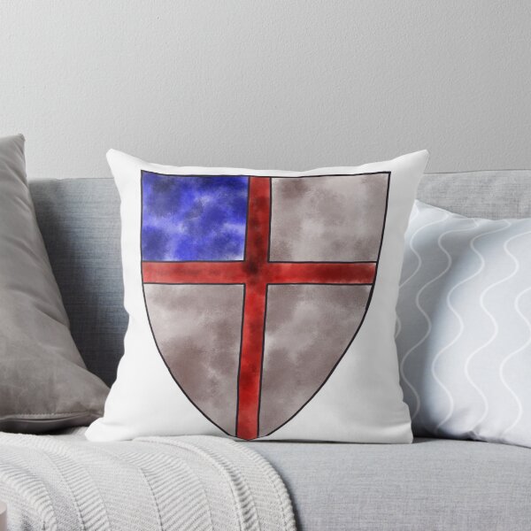 Item preview, Episcopal Shield watercolor designed and sold by Mallory Watkins.