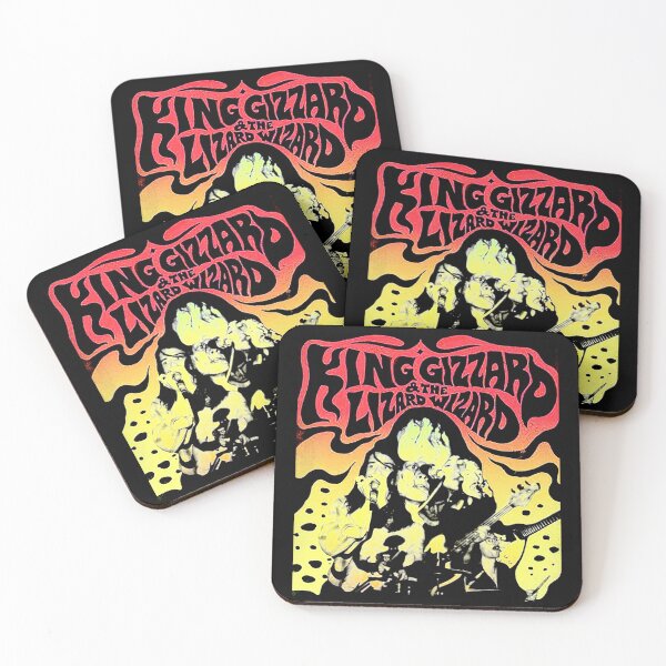 Aperçu de l'œuvre Evil Death Roll Groupe de rock King Gizzard And The Lizard Wizard créée et vendue par OliveScholz.