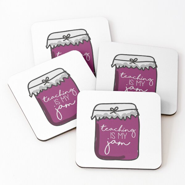 Item preview, Teaching is My Jam Sketched designed and sold by annmariestowe.