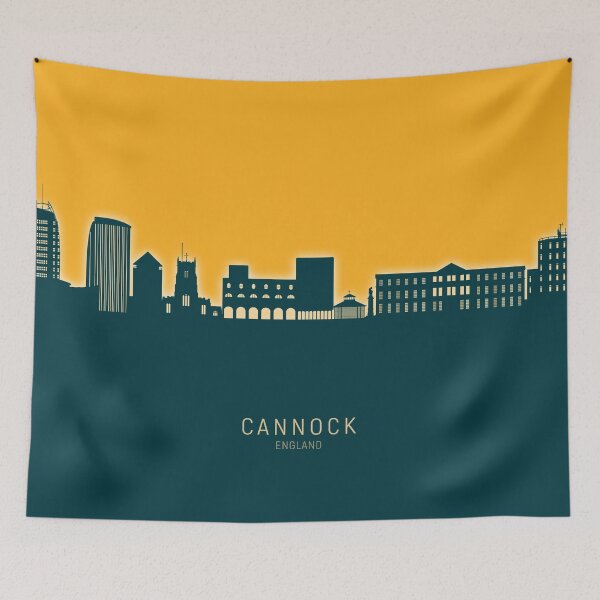 Item preview, Cannock England Skyline designed and sold by ArtPrints.