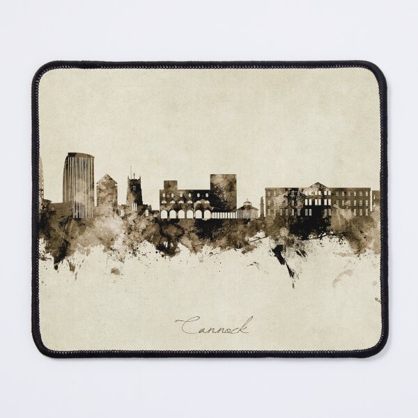 Item preview, Cannock England Skyline designed and sold by ArtPrints.