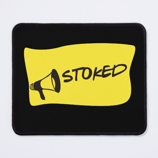 Item preview, Aussie British slang STOKED meaning happy designed and sold by Amit D.