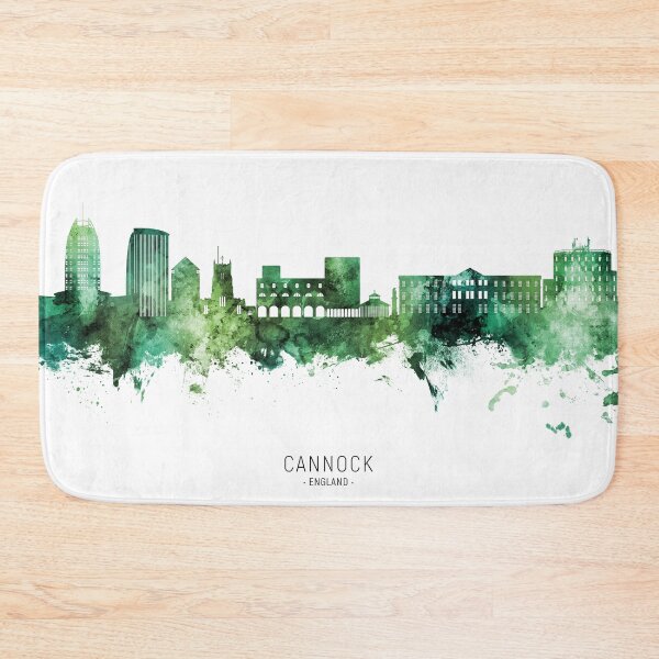 Item preview, Cannock England Skyline designed and sold by ArtPrints.