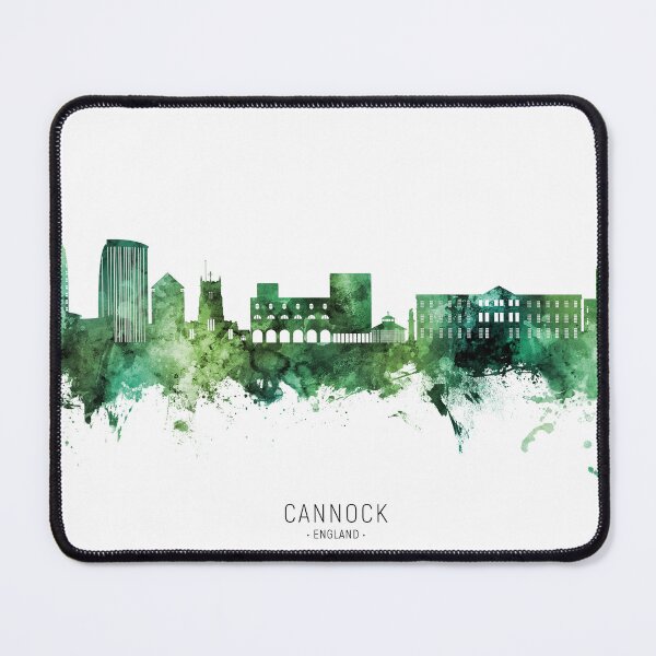 Item preview, Cannock England Skyline designed and sold by ArtPrints.