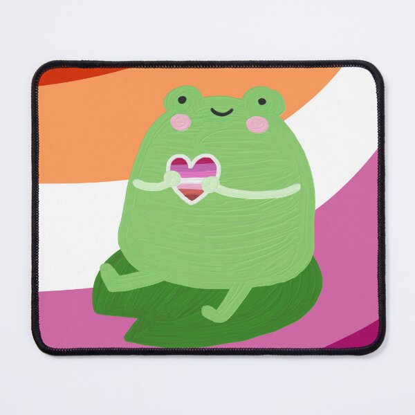 Item preview, pride frog lesbian designed and sold by brendainthesky.