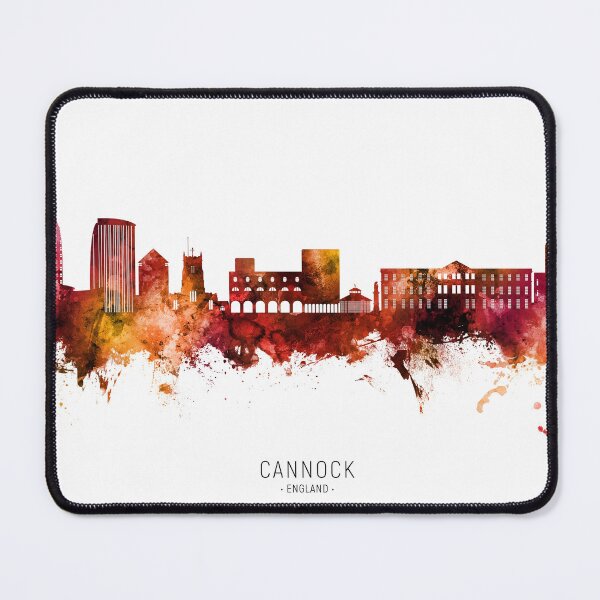 Item preview, Cannock England Skyline designed and sold by ArtPrints.