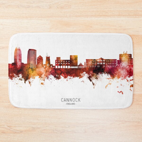 Item preview, Cannock England Skyline designed and sold by ArtPrints.