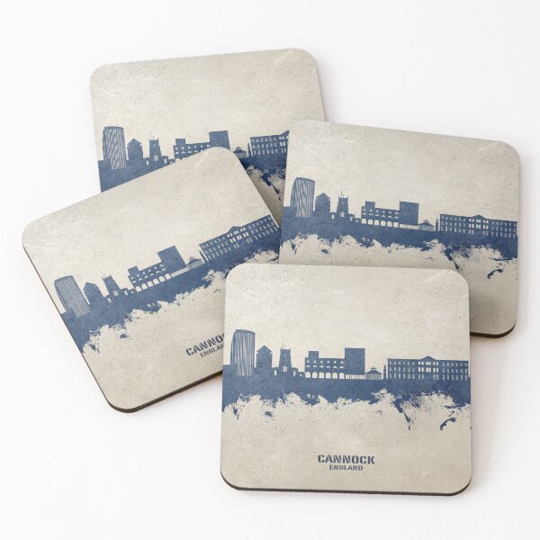 Item preview, Cannock England Skyline designed and sold by ArtPrints.