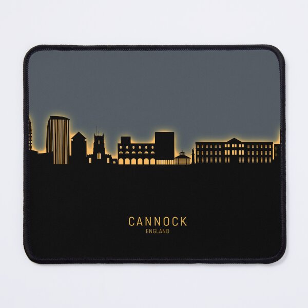 Item preview, Cannock England Skyline designed and sold by ArtPrints.
