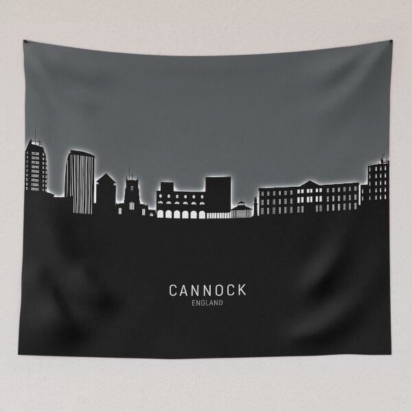 Item preview, Cannock England Skyline designed and sold by ArtPrints.