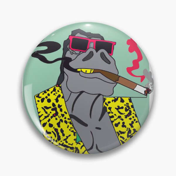 Item preview, Cool dinosaur smoking cigarillo gift designed and sold by TeeArtistry.