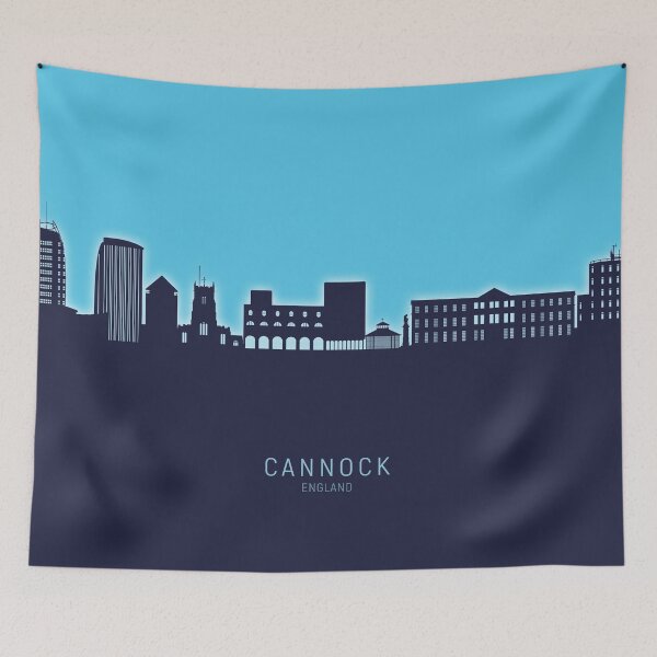 Item preview, Cannock England Skyline designed and sold by ArtPrints.