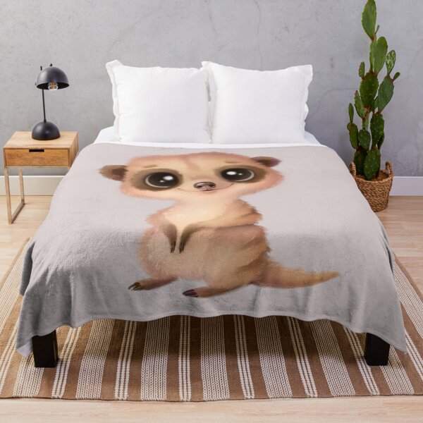 Item preview, Cute Meerkat Sticker Artwork designed and sold by BaristaHero.