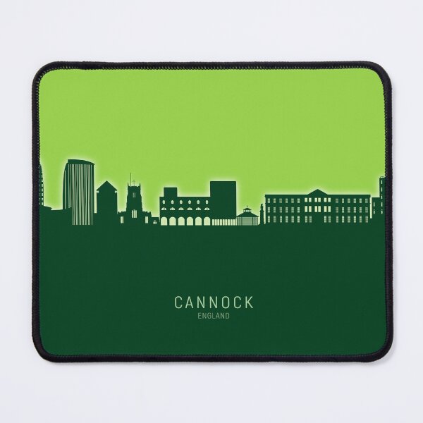 Item preview, Cannock England Skyline designed and sold by ArtPrints.