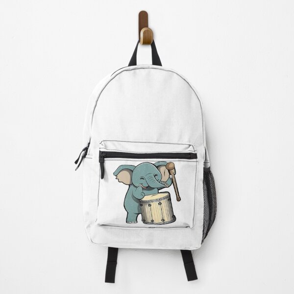Item preview, Cute elephant with a drum designed and sold by Adorable Artifacts.