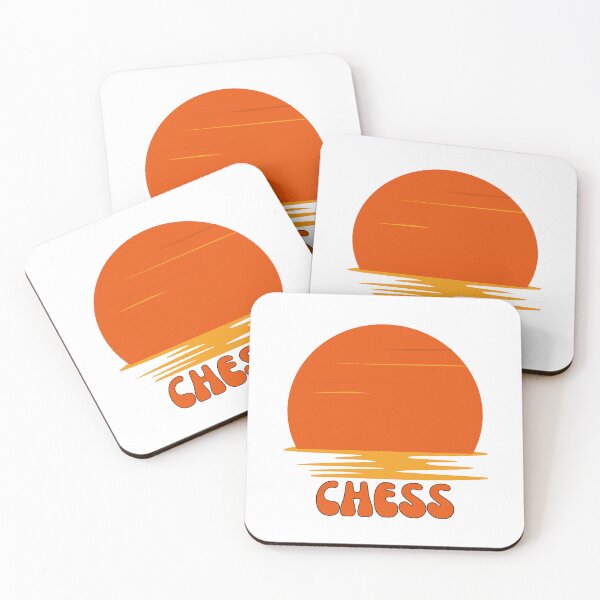 Item preview, Chess Retro Sunset - Board Game Checkmate designed and sold by Digitalme Designs.