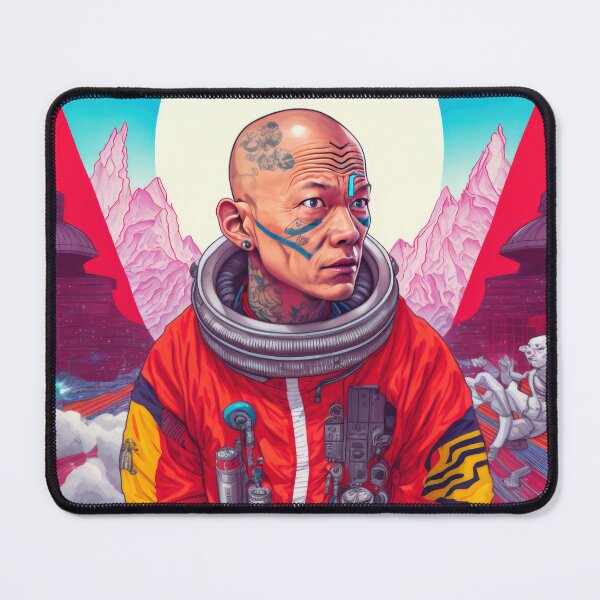 Item preview, Space monk-astronaut designed and sold by osssoconcept.
