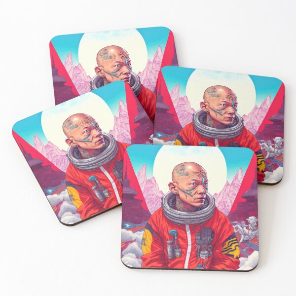 Item preview, Space monk-astronaut designed and sold by osssoconcept.