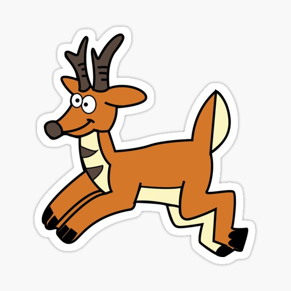 "Toy Story Midway Mania Deer Prize" Sticker for Sale by dizzydesignz Redbubble