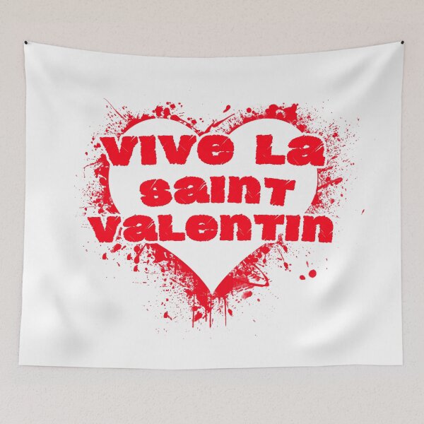 Item preview, Vive La Saint Valentin - Splatter Effect designed and sold by hijackhippo.