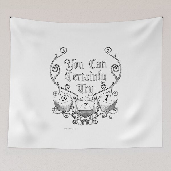 Item preview, Copy of You Can Certainly Try D&D T-Shirt for Light Shirts designed and sold by scaryericmakes.