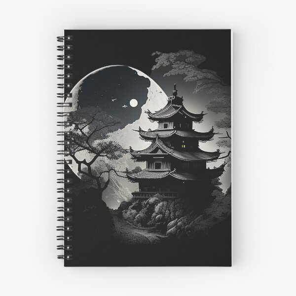 Item preview, Moon Japanese Castle designed and sold by UrbanChillz.