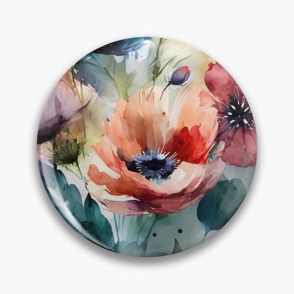Item preview, Flower watercolor designed and sold by HIZEN.