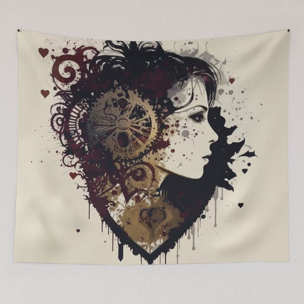 Item preview, Steampunk Hearts, Industrial Love designed and sold by MindAsylum.