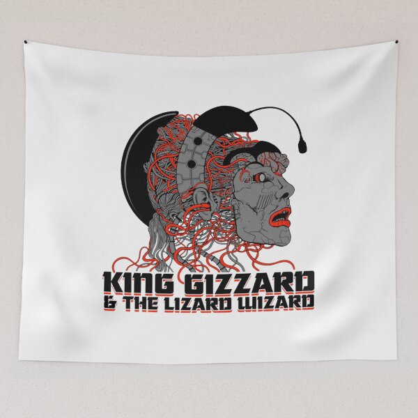 Item preview, The Lazy Way To King Gizzard Art Gift Fan designed and sold by BlagicMirosa.
