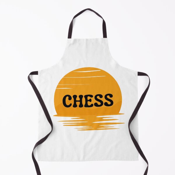 Item preview, Chess Retro Sunset - Board Game Checkmate Yellow designed and sold by Digitalme Designs.
