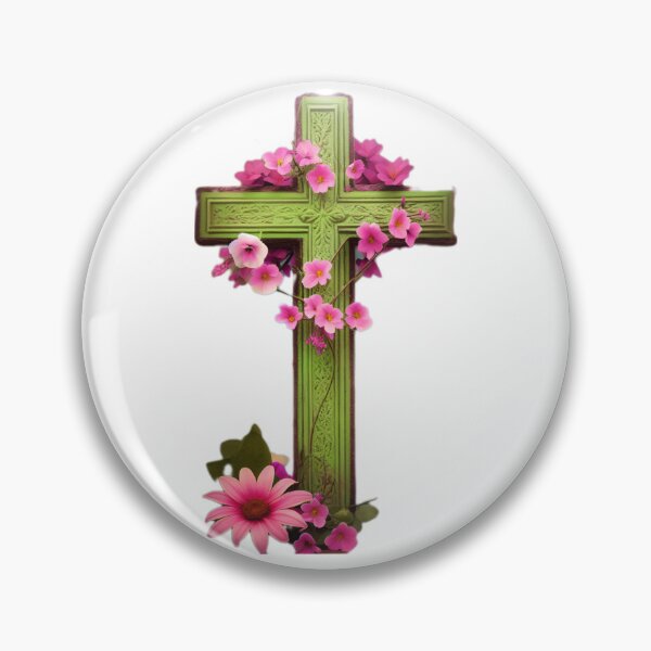 Item preview, Floral Cross Crucifix designed and sold by DreamingAwake1.