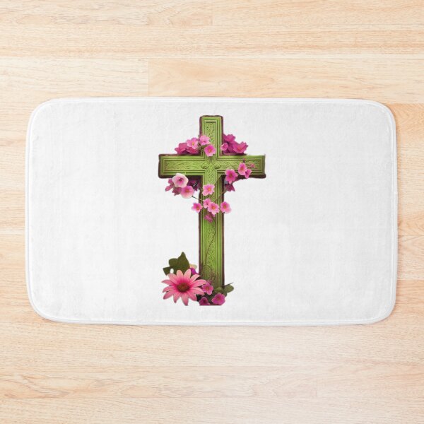 Item preview, Floral Cross Crucifix designed and sold by DreamingAwake1.
