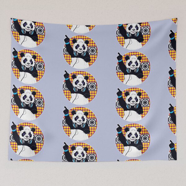 Item preview, DJ Panda designed and sold by RichgeraldArt.