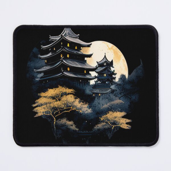 Item preview, Dark Moon Japanese Castle designed and sold by UrbanChillz.