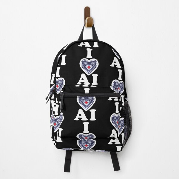 Item preview, I Love AI For Artificial Intelligence Lovers designed and sold by Designer-Girl.
