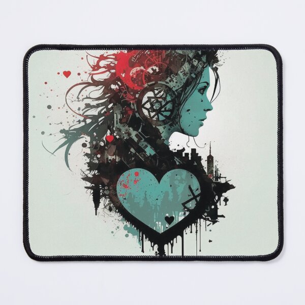 Item preview, Steampunk Hearts, Industrial Love #3 designed and sold by MindAsylum.