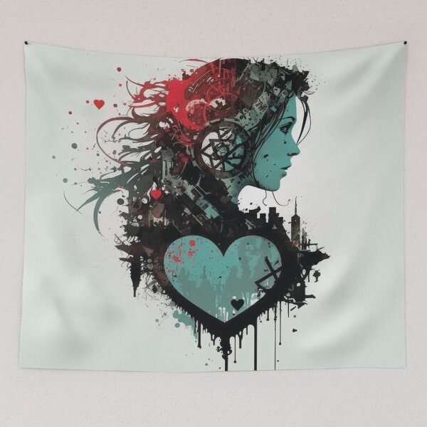 Item preview, Steampunk Hearts, Industrial Love #3 designed and sold by MindAsylum.
