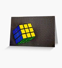 The Cube Greeting Card