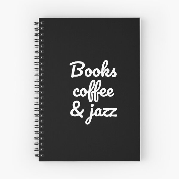 Item preview, Books Coffee and Jazz  designed and sold by Inspirationmotivation.