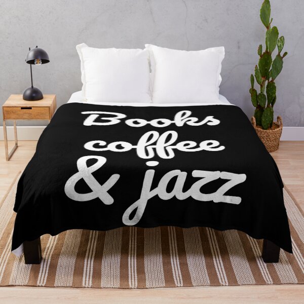 Item preview, Books Coffee and Jazz  designed and sold by Inspirationmotivation.
