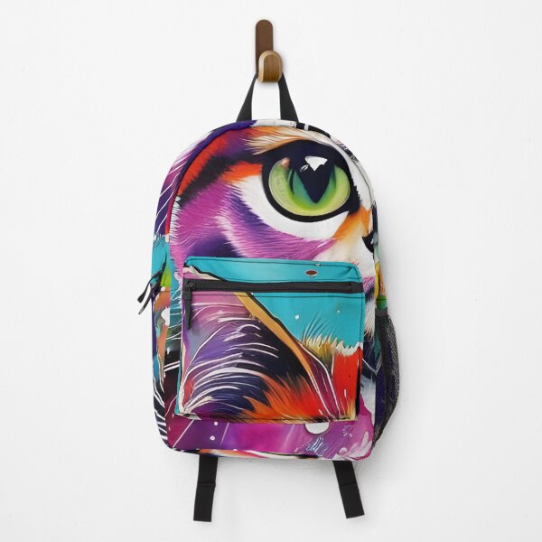 Item preview, Cute adorable colorful cat designed and sold by REALDesign-Shop.